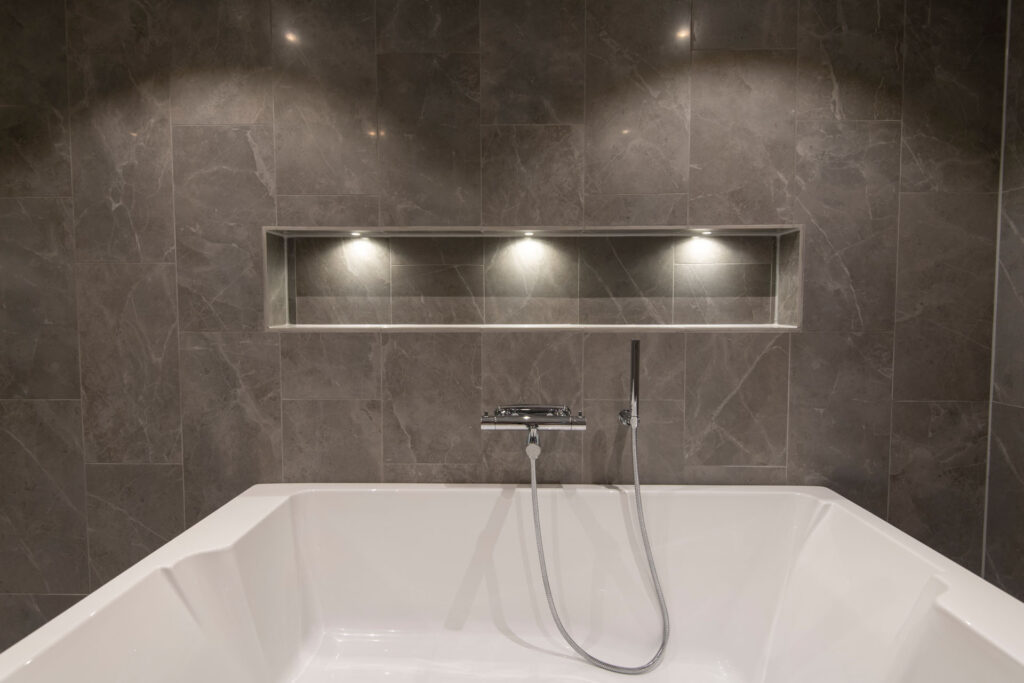 Badrumsdetalj hos kund