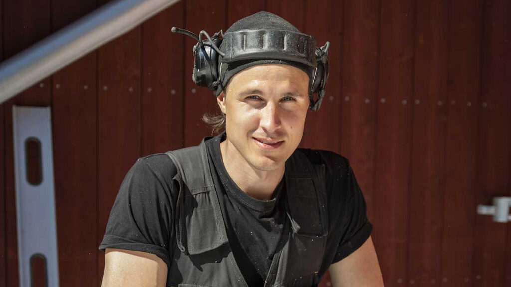 Snickaren Lee Lundgren porträtt