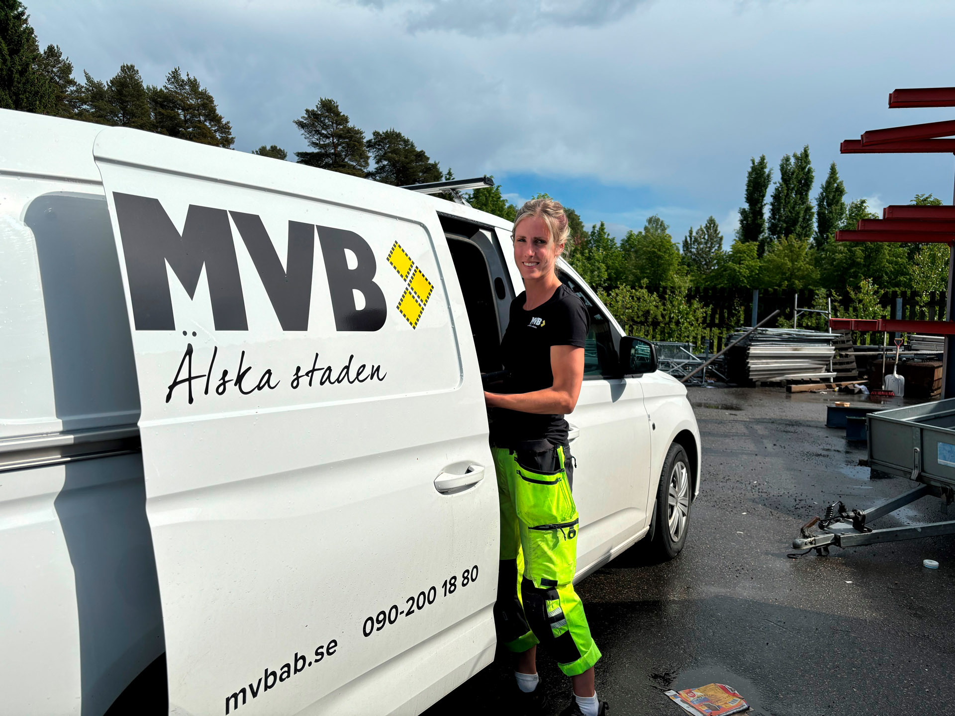 Medarbetaren Maria i Umeå